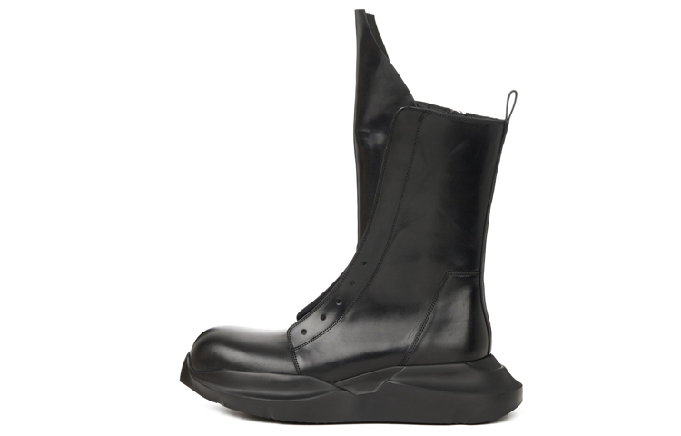 【代購】RICK OWENS/RO Strobe Geth Army Fashion Ankle Boots Men's Black
