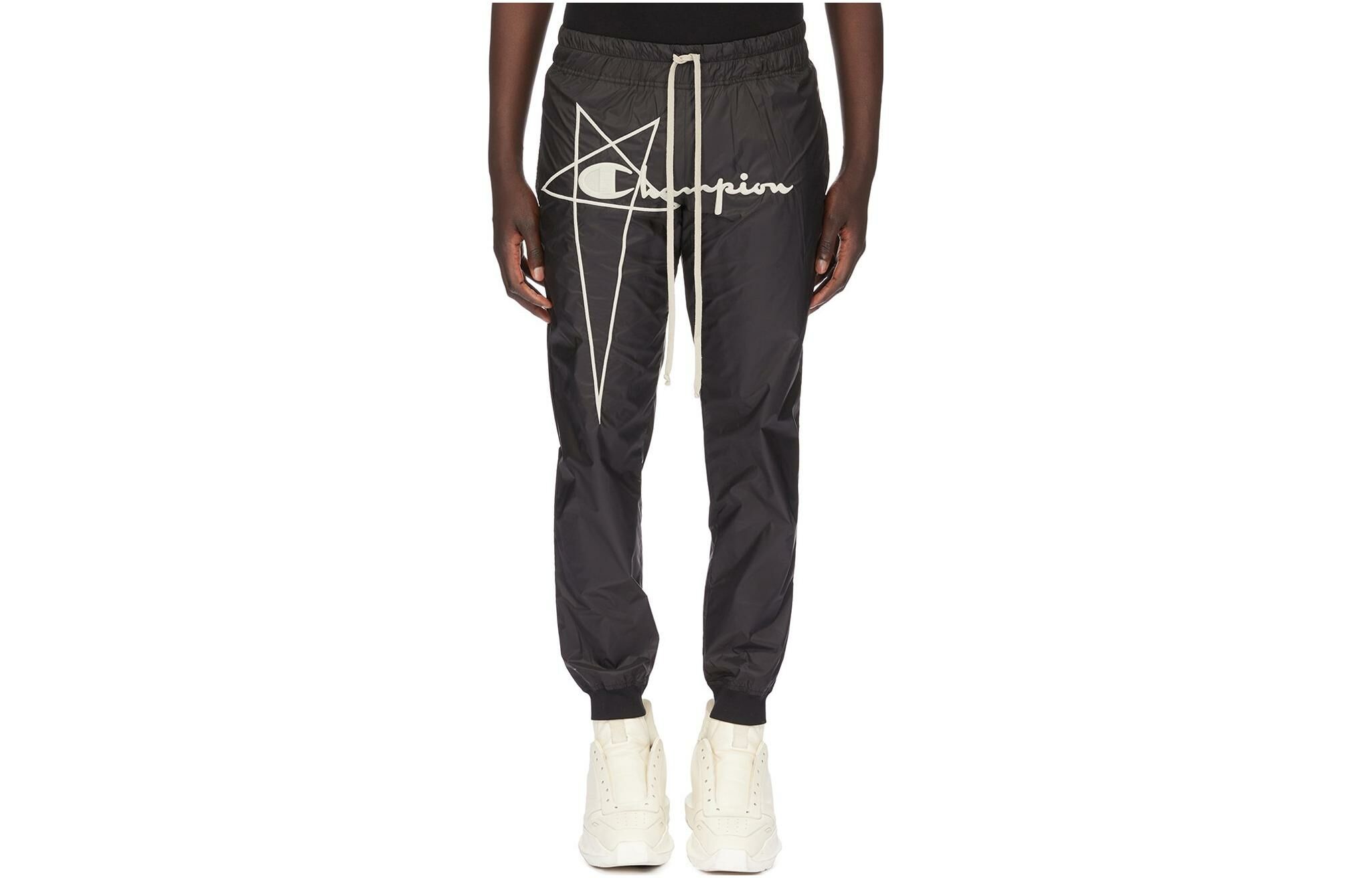 【代購】Champion X RICK OWENS Knitted Sweatpants Men Dark Gray