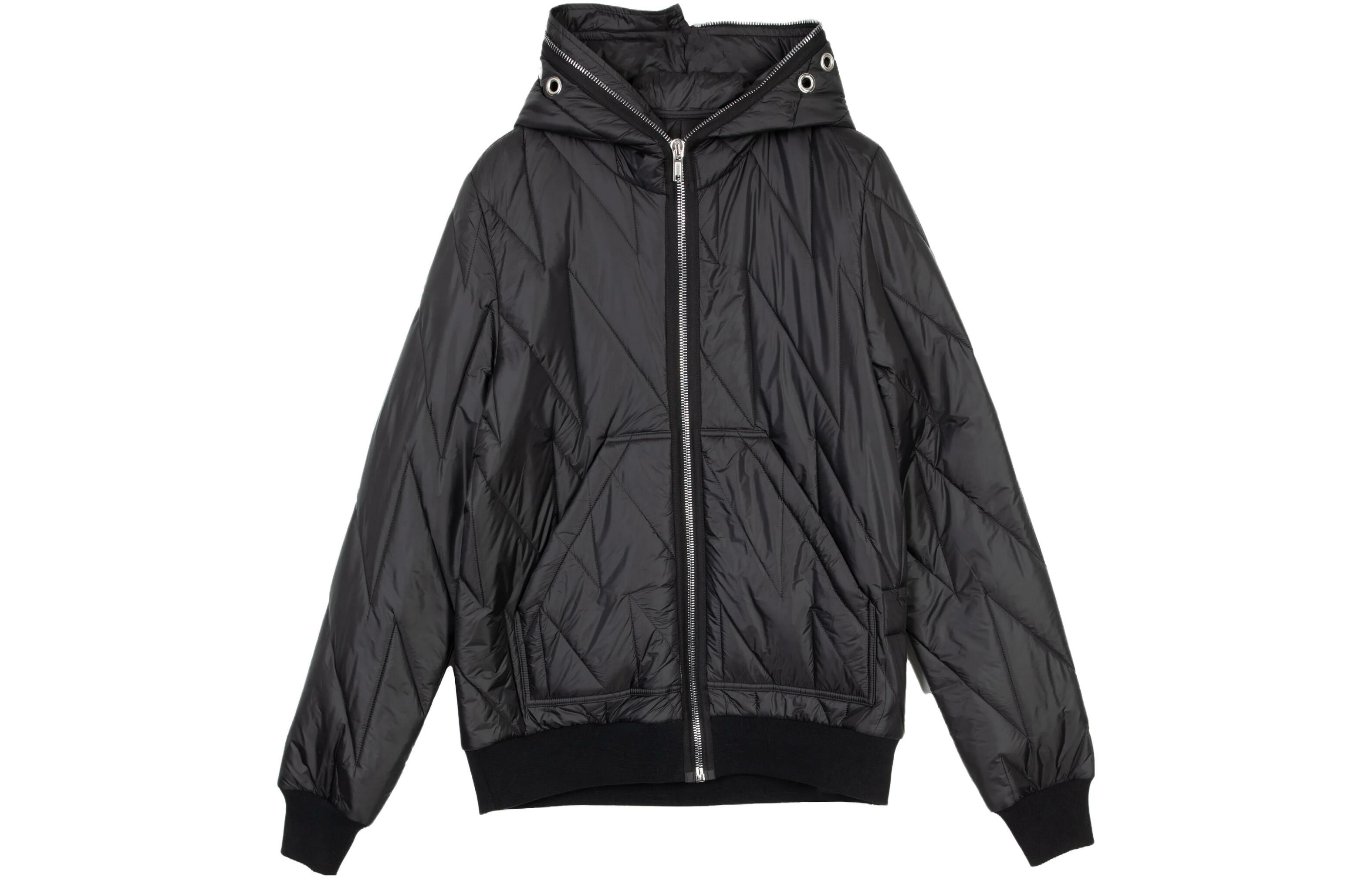 【代購】RICK OWENS Gimp Quilted Hooded Jacket