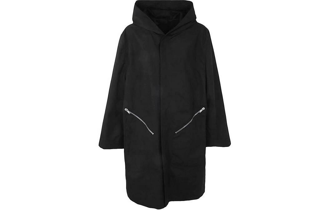 【代購】RICK OWENS Trench Coats Men Black