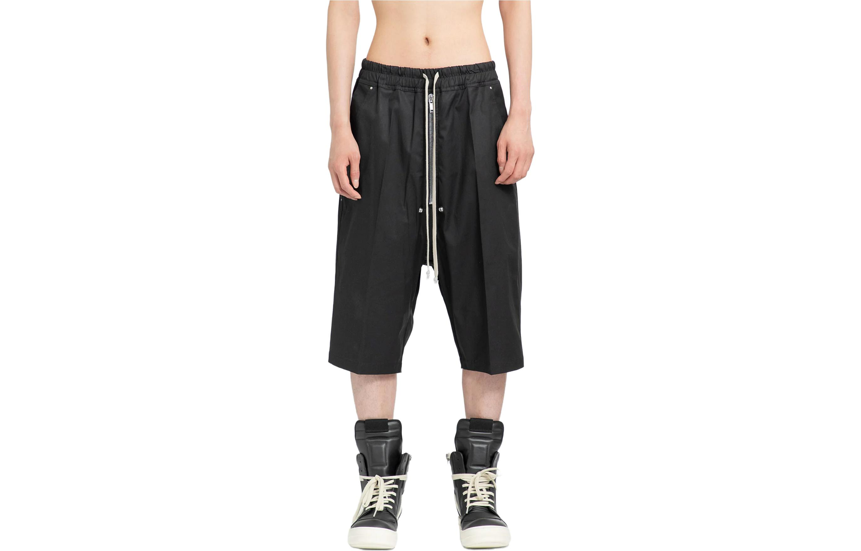 【代購】RICK OWENS Casual Shorts Men Black