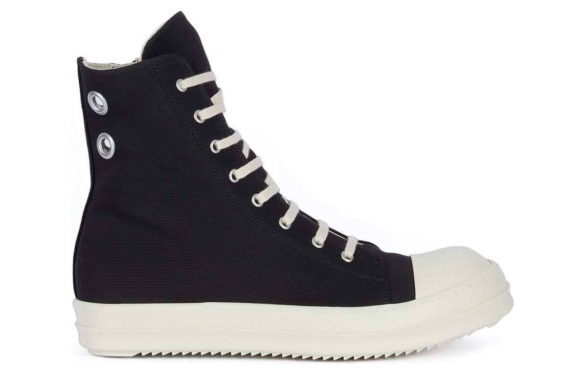 【代購】RICK OWENS/RO Lightweight High-Top Skateboard Shoes Men's Black