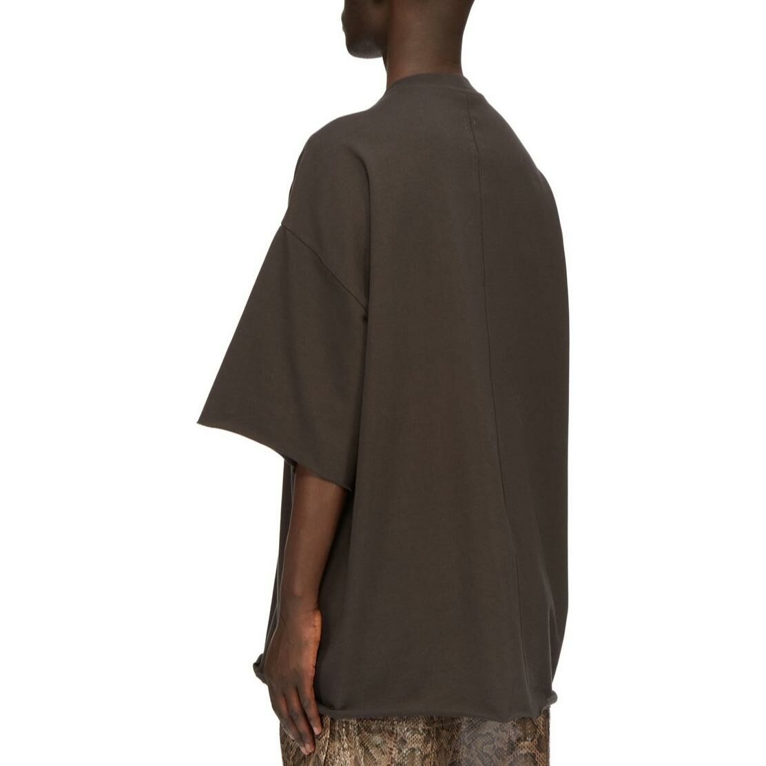 【代購】RICK OWENS/RO T-Shirt Men's Dark Gray
