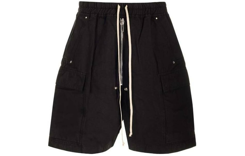 【代購】RICK OWENS Cargobela Cotton Bermuda Shorts