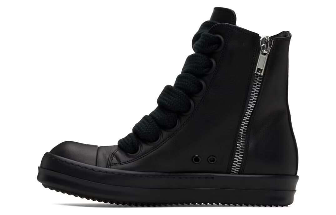 【代購】RICK OWENS Zip-up High-top Sneakers