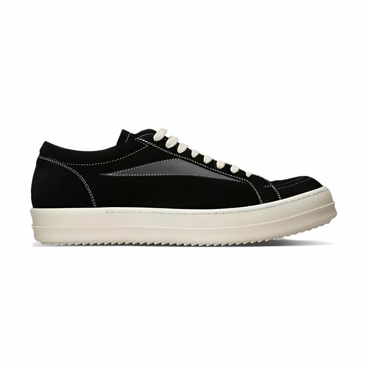 【代購】RICK OWENS Luxor Vintage Low Black Milk Sole