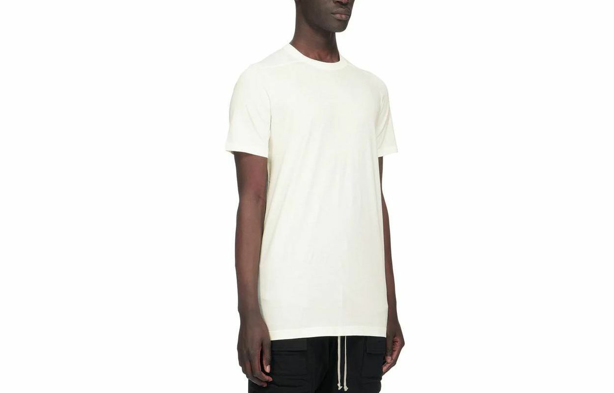 【代購】RICK OWENS T-Shirts Men Milk White