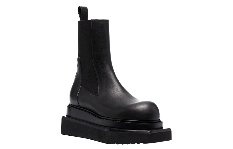 【代購】RICK OWENS/RO Short Chelsea Boots Women's Black