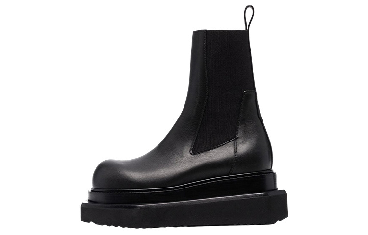 【代購】RICK OWENS/RO Short Chelsea Boots Women's Black