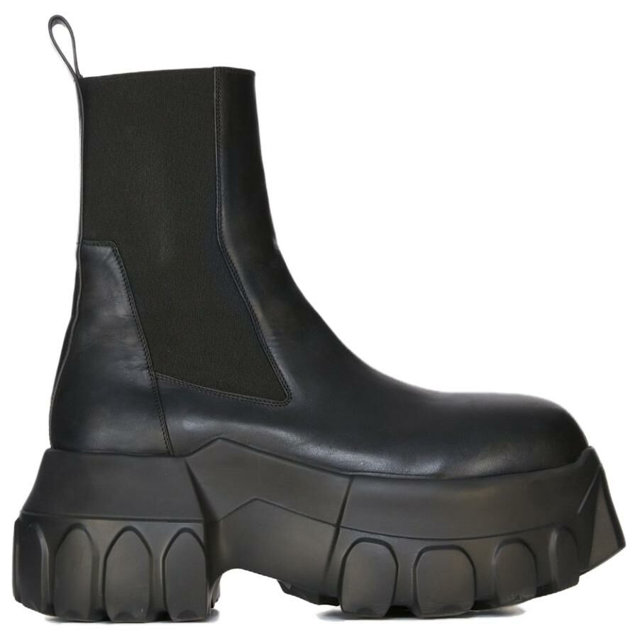 【代購】RICK OWENS/RO Short Chelsea Boots Women's Black