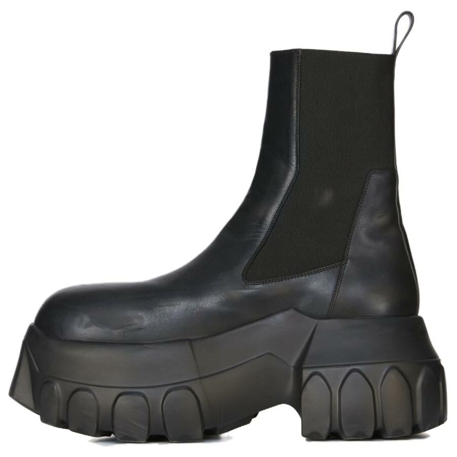 【代購】RICK OWENS/RO Short Chelsea Boots Women's Black