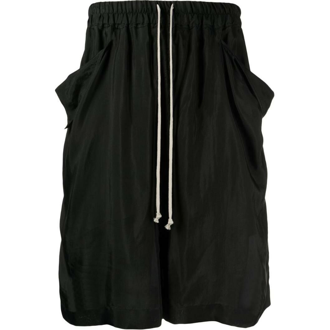 【代購】RICK OWENS Lido Drop-crotch Shorts