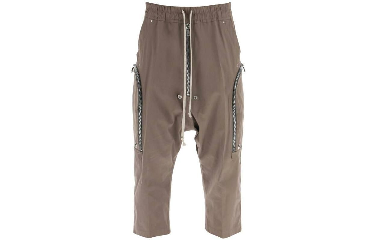 【代購】RICK OWENS Drawstring waist Drop crotch Trousers