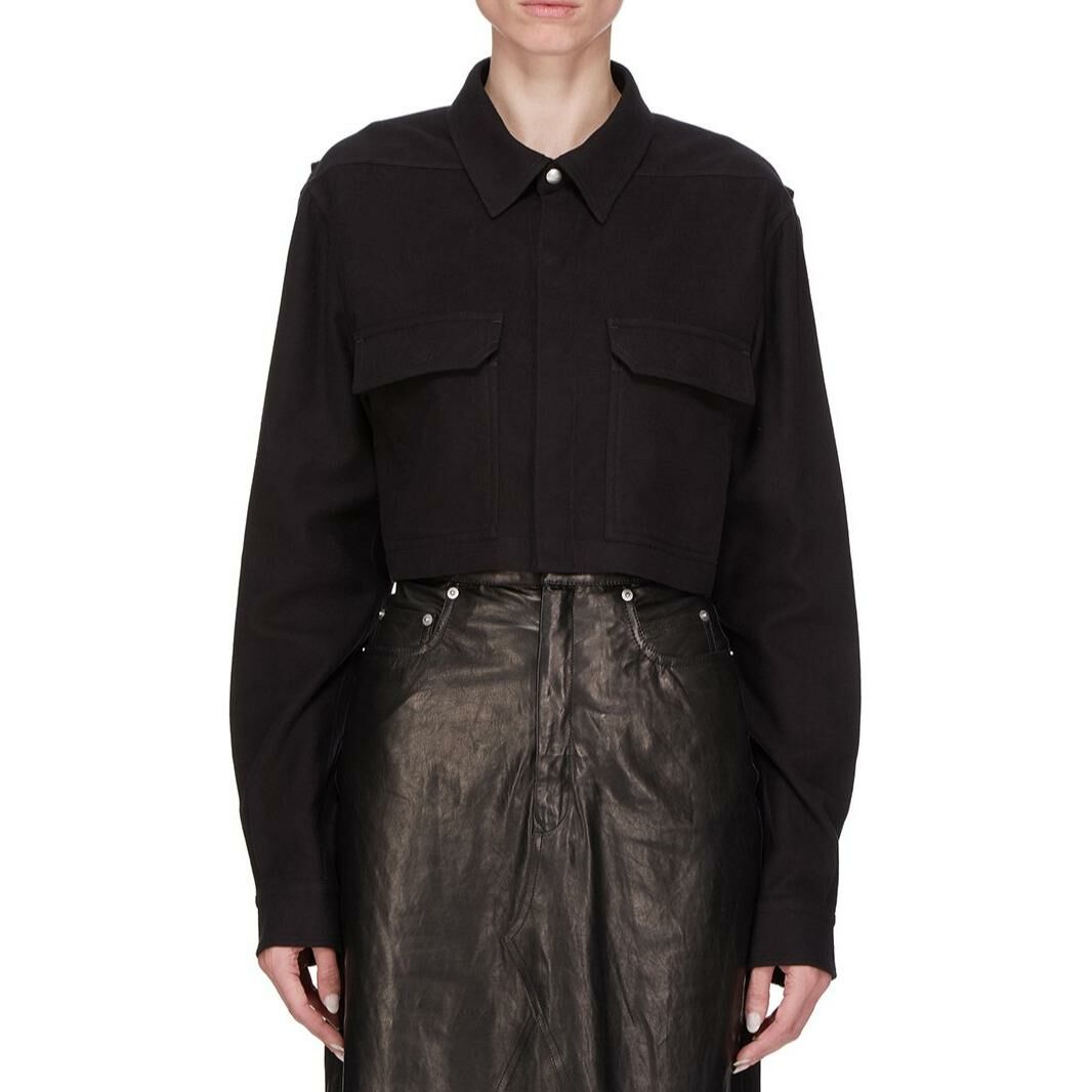 【代購】RICK OWENS/RO FW24 Shirt Men's Black