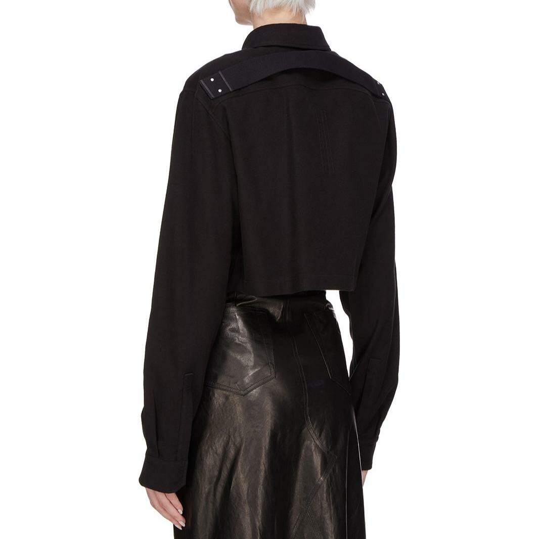 【代購】RICK OWENS/RO FW24 Shirt Men's Black