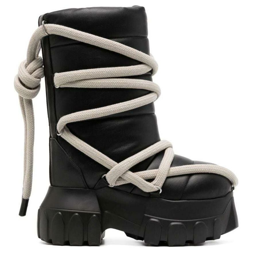 【代購】RICK OWENS/RO Ankle Boots Men's Black