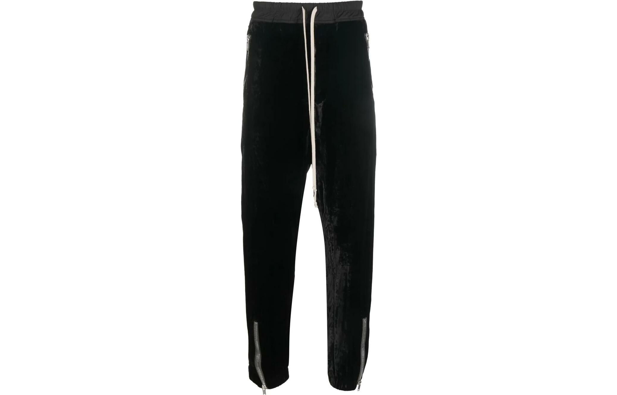 【代購】RICK OWENS/RO Knitted Sweatpants Men's Black