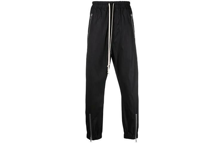 【代購】RICK OWENS Tecuatl Drop crotch Track Pants