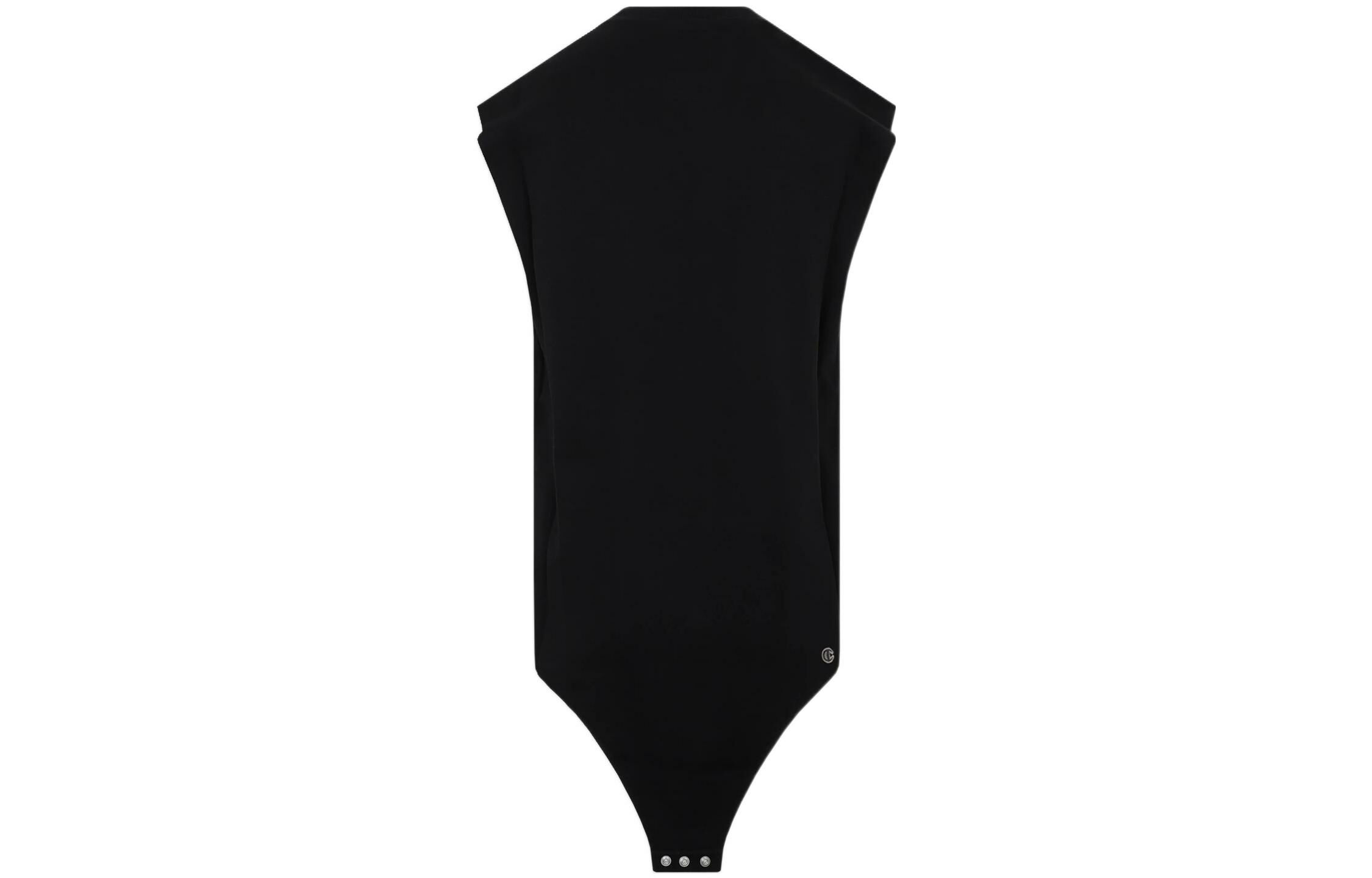 【代購】RICK OWENS Logo embroidered Jersey Bodysuit
