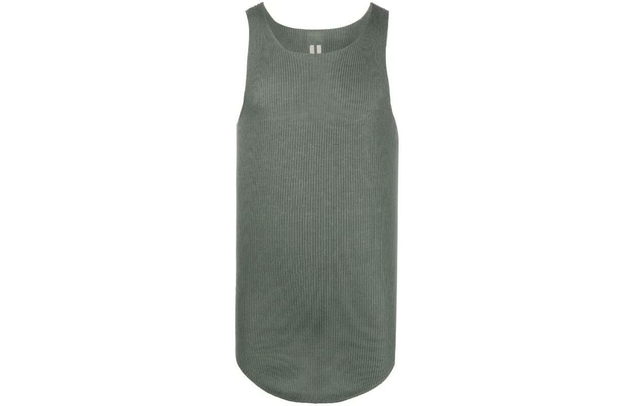 【代購】RICK OWENS Tank Tops Men Olive Green
