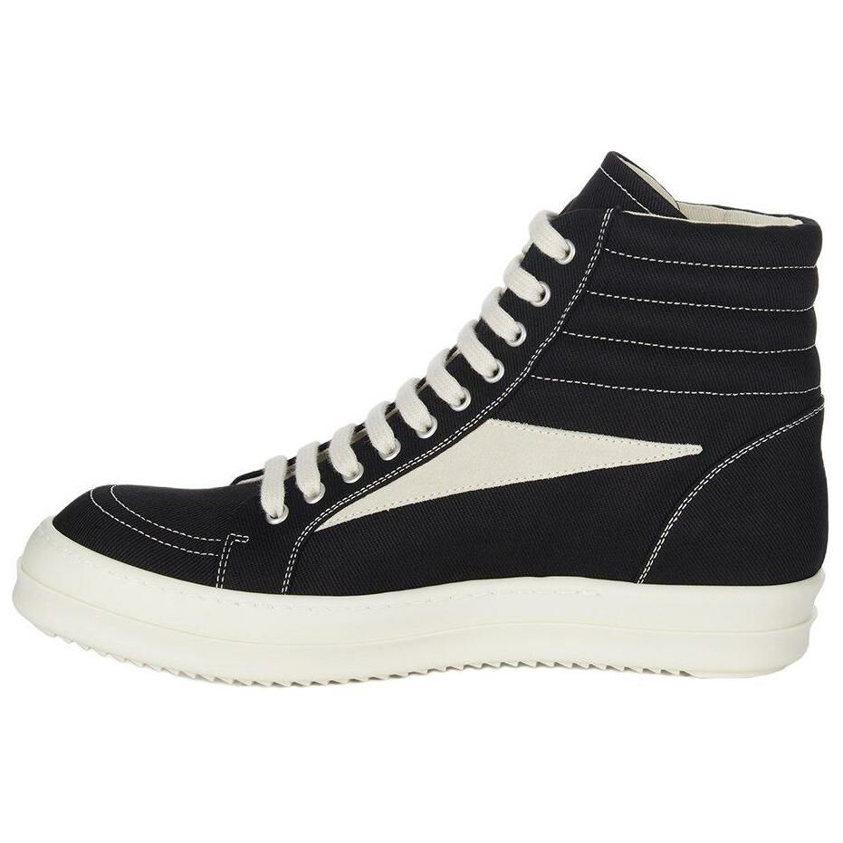 【代購】RICK OWENS/RO High Top Skateboard Shoes Men's Black