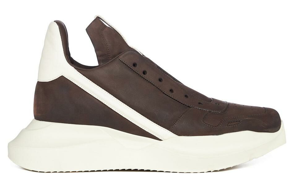 【代購】RICK OWENS/RO Low-Top Casual Shoes Men's Brown