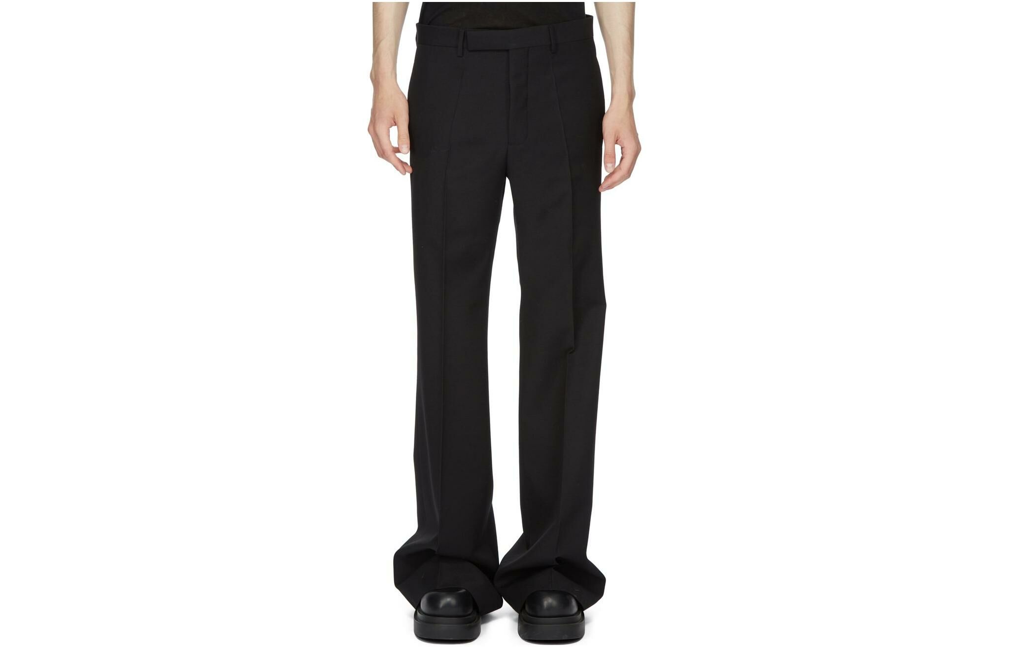 【代購】RICK OWENS/RO SS24 Suit Trouser Men's Black