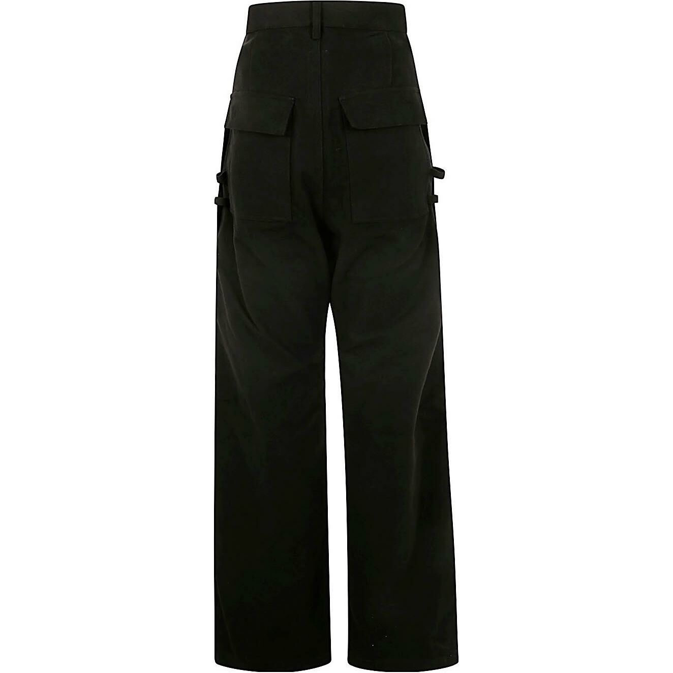 【代購】RICK OWENS Stefan Wide-Leg Cargo Jeans