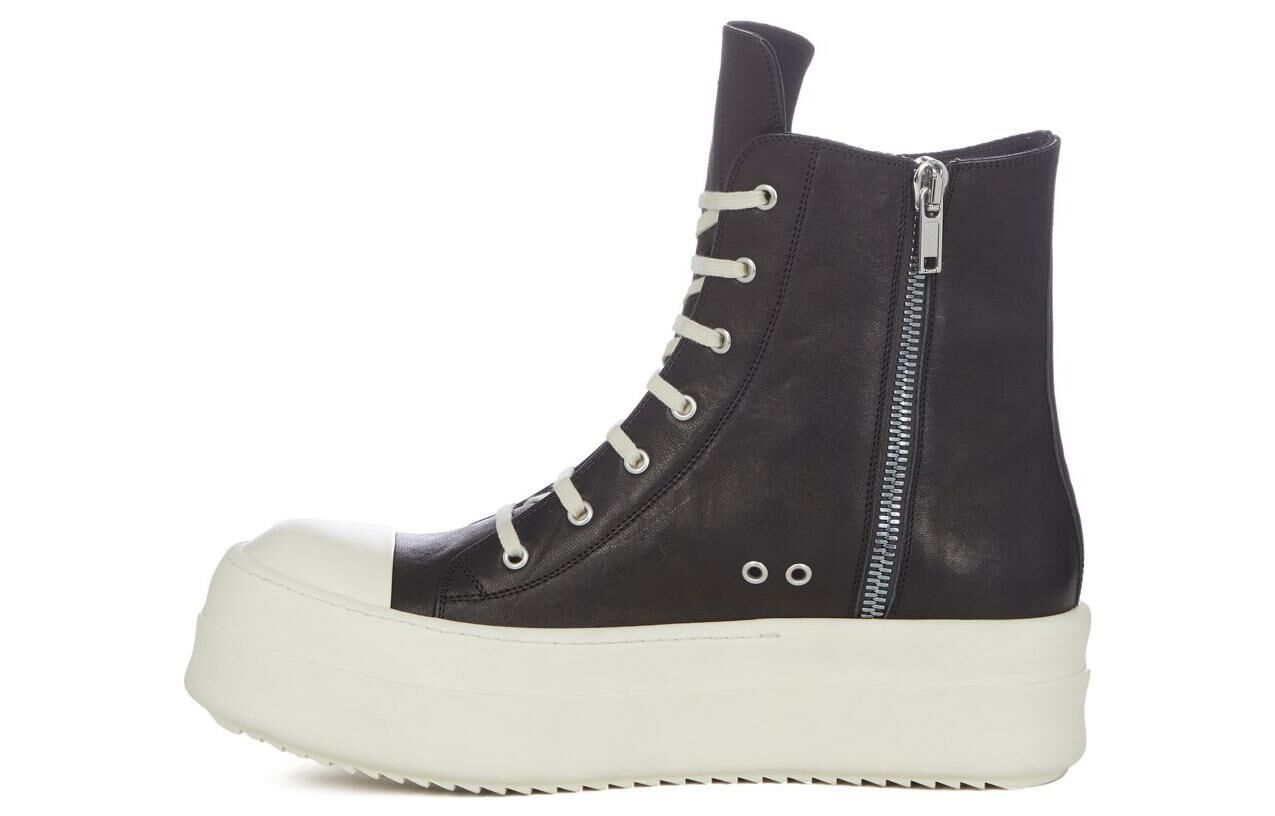 【代購】RICK OWENS Runway Mega Bumper High Black Milk Women's