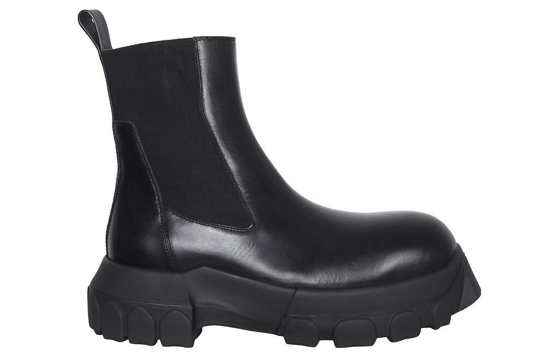 【代購】RICK OWENS/RO Beatle Bozo Chelsea Boots 6cm Women's Black