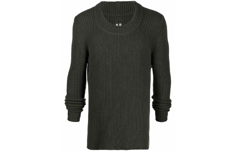 【代購】RICK OWENS Cashmere Sweaters Men Green