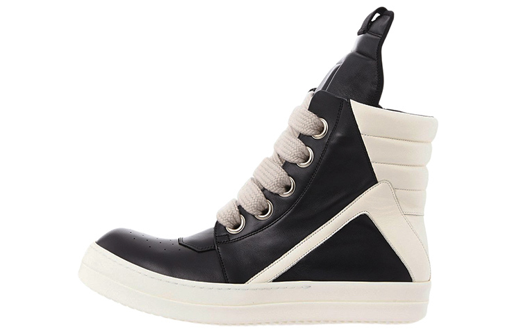 【代購】RICK OWENS/RO Fogachine High Top Stylish Skateboarding Shoes Women's Black