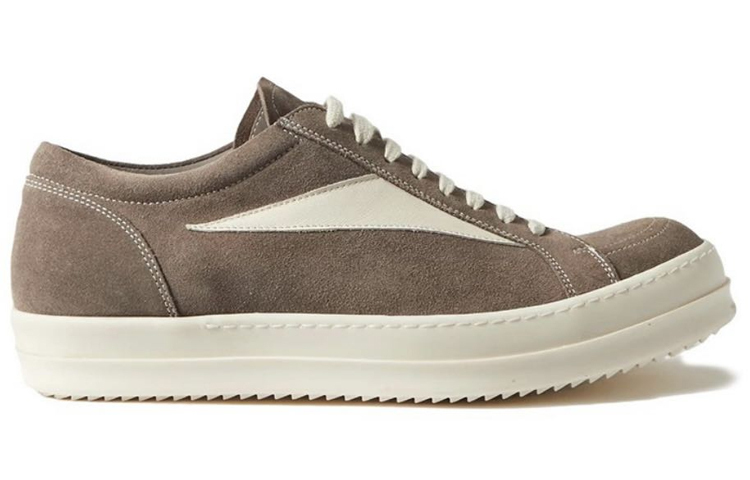 【代購】RICK OWENS Patch-detail Suede Sneakers