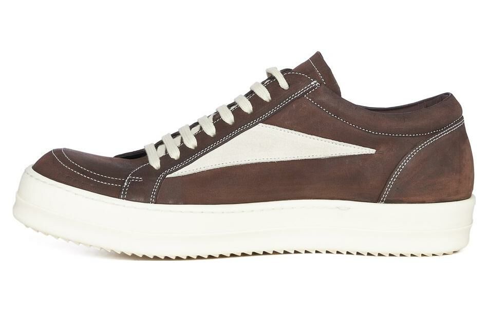 【代購】RICK OWENS/RO Low Top Skateboard Shoes Men's Brown