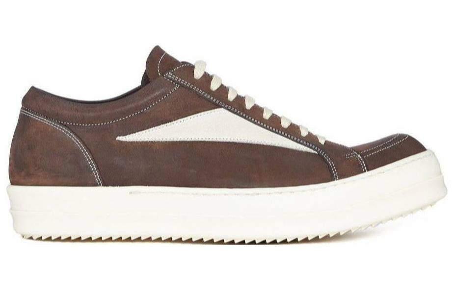【代購】RICK OWENS/RO Low Top Skateboard Shoes Men's Brown