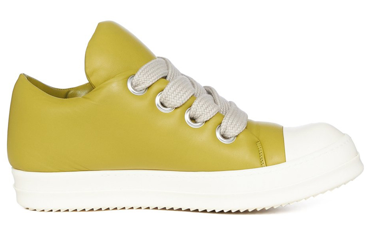 【代購】RICK OWENS/RO Rick Owens FW23 LUXOR Series Low-Top Skateboard Shoes Men's Light Green