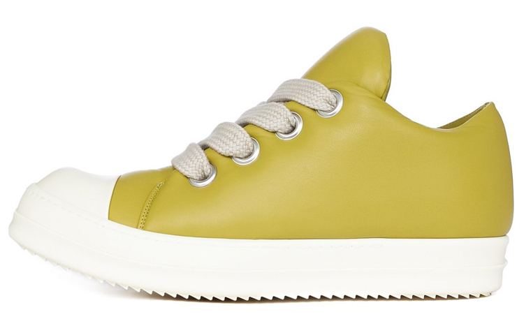 【代購】RICK OWENS/RO Rick Owens FW23 LUXOR Series Low-Top Skateboard Shoes Men's Light Green
