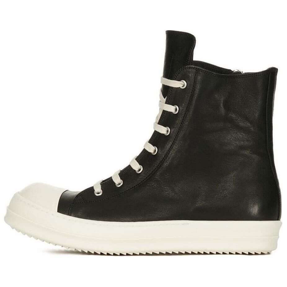 【代購】RICK OWENS/RO High-Top Skateboard Shoes Women's Black