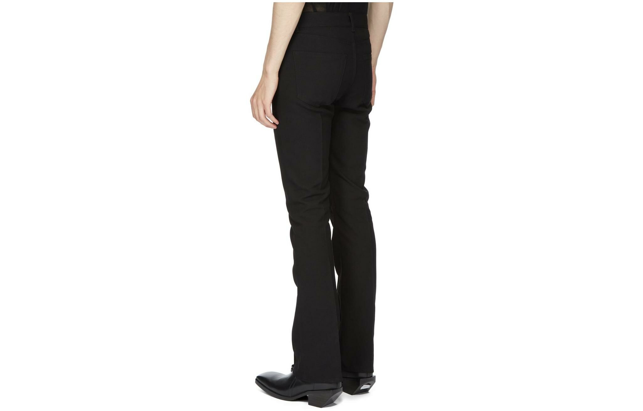 【代購】RICK OWENS Mid-Rise Straight-Leg Jim-Cut Pants