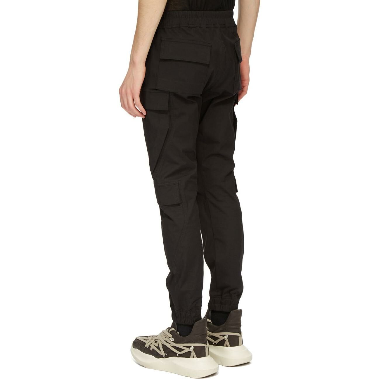 【代購】RICK OWENS Straight-Leg Drawstring Cargo Trousers