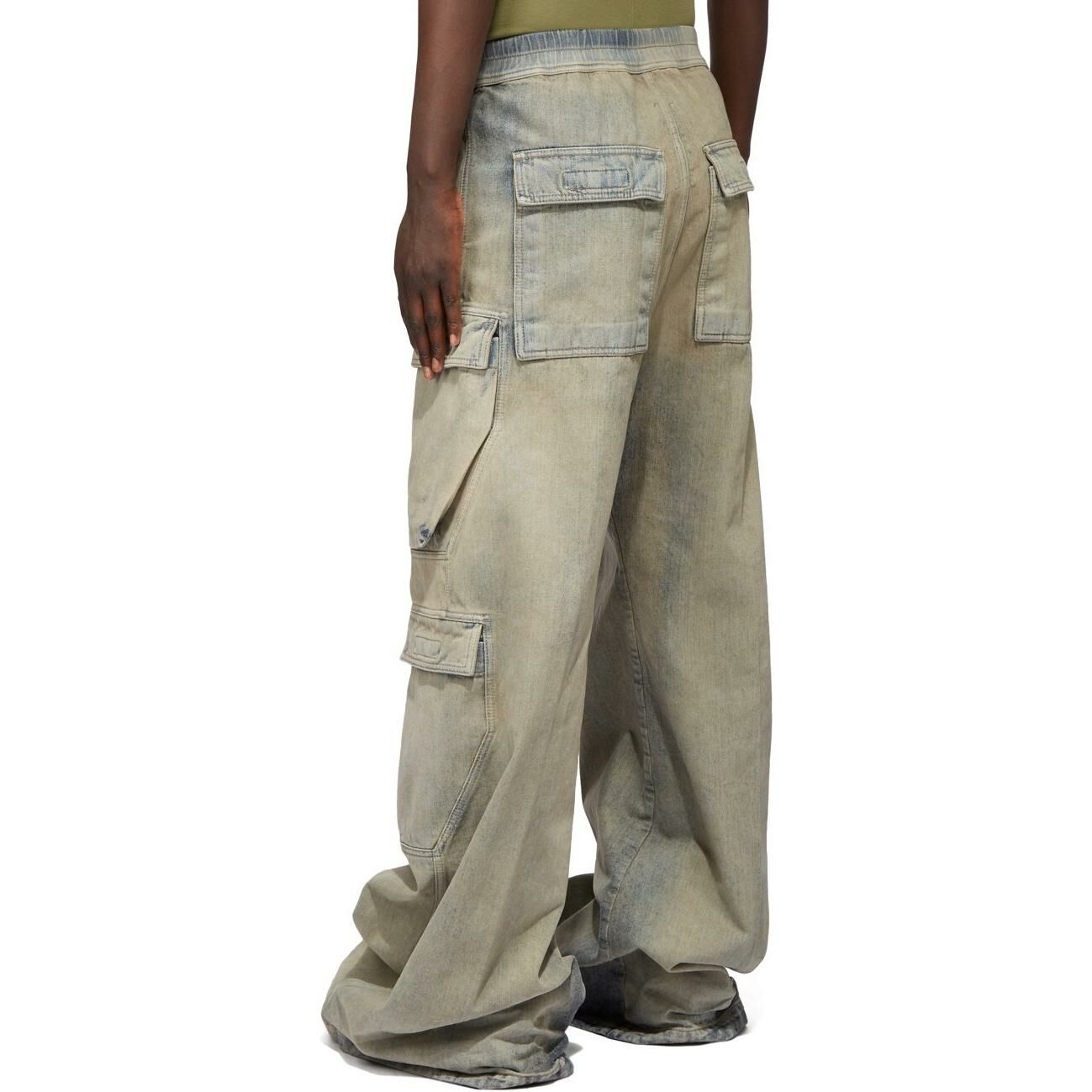 【代購】RICK OWENS Double Cargo Jumbo Trousers