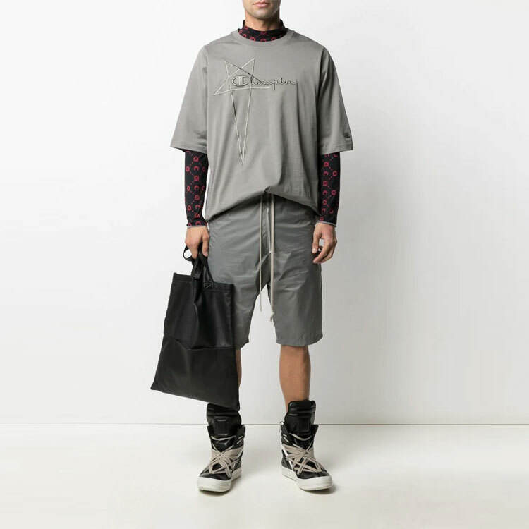 【代購】RICK OWENS/RO x Champion Casual Shorts Men's Brown