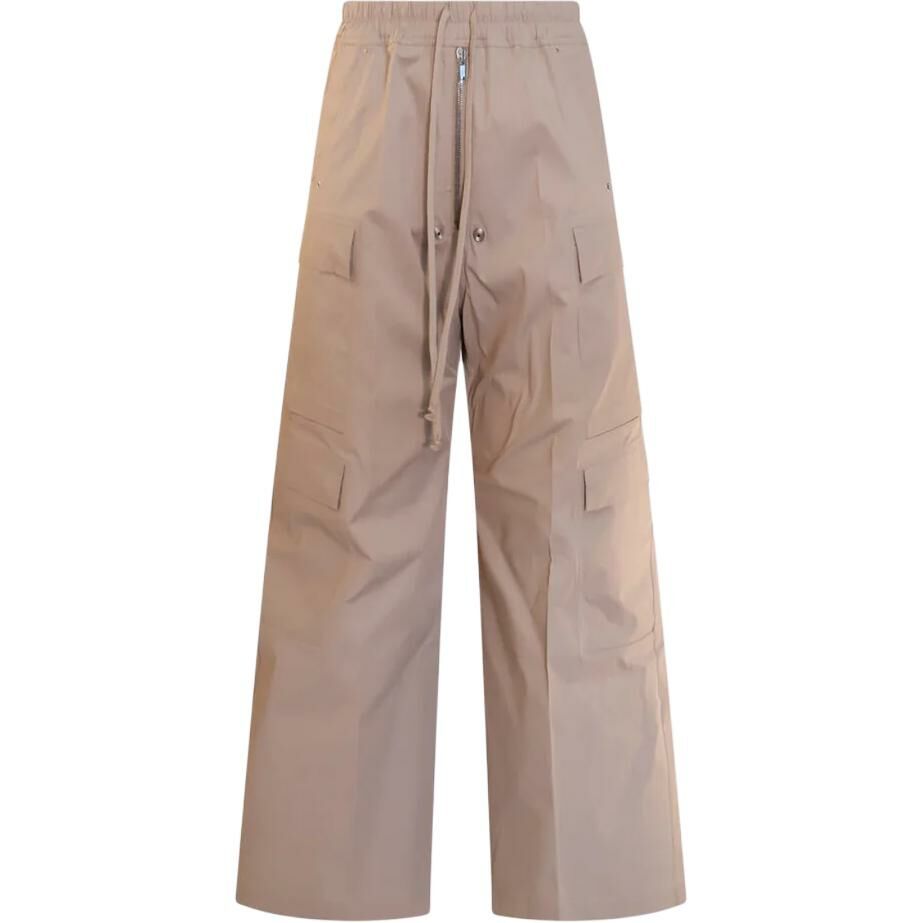 【代購】RICK OWENS Cargobelas Drawstring Wide Leg Trousers