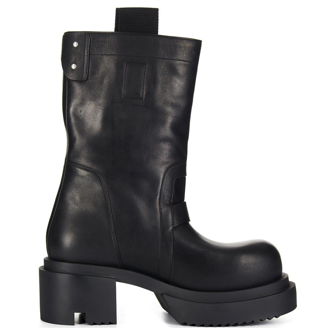 【代購】RICK OWENS/RO Bogun Ankle Boots Men's Black