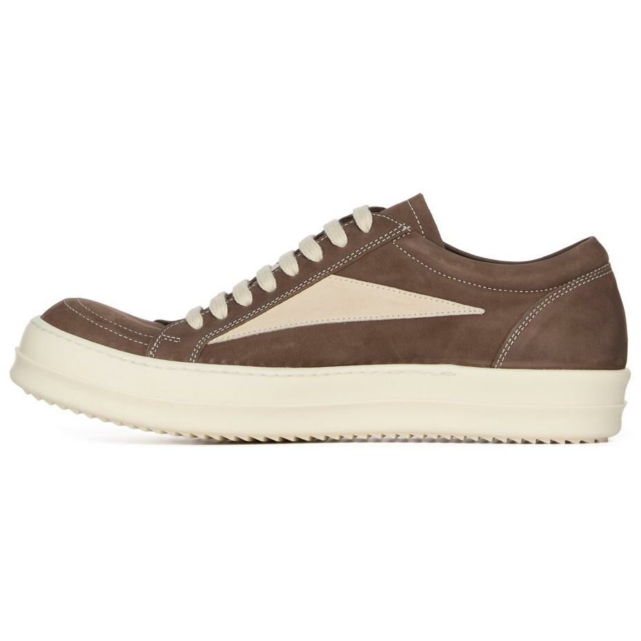 【代購】RICK OWENS/RO Low-Top Skateboard Shoes Men's Brown