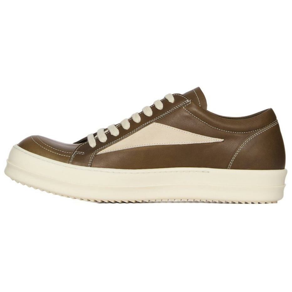 【代購】RICK OWENS/RO Low-Top Skateboard Shoes Men's Umber