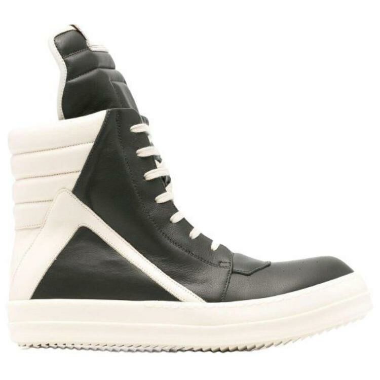 【代購】RICK OWENS/RO Porterville High Top Skateboard Shoes Men's Black