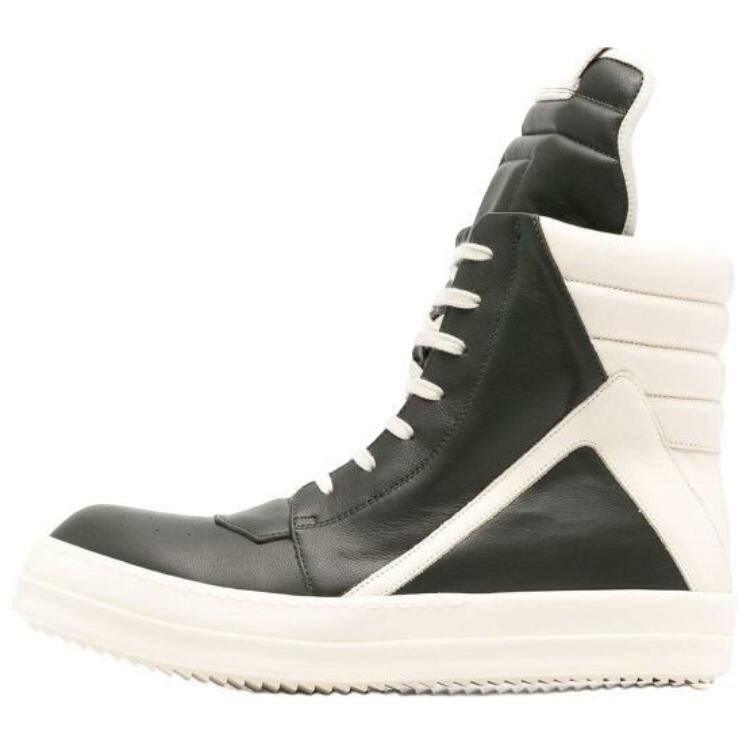 【代購】RICK OWENS/RO Porterville High Top Skateboard Shoes Men's Black