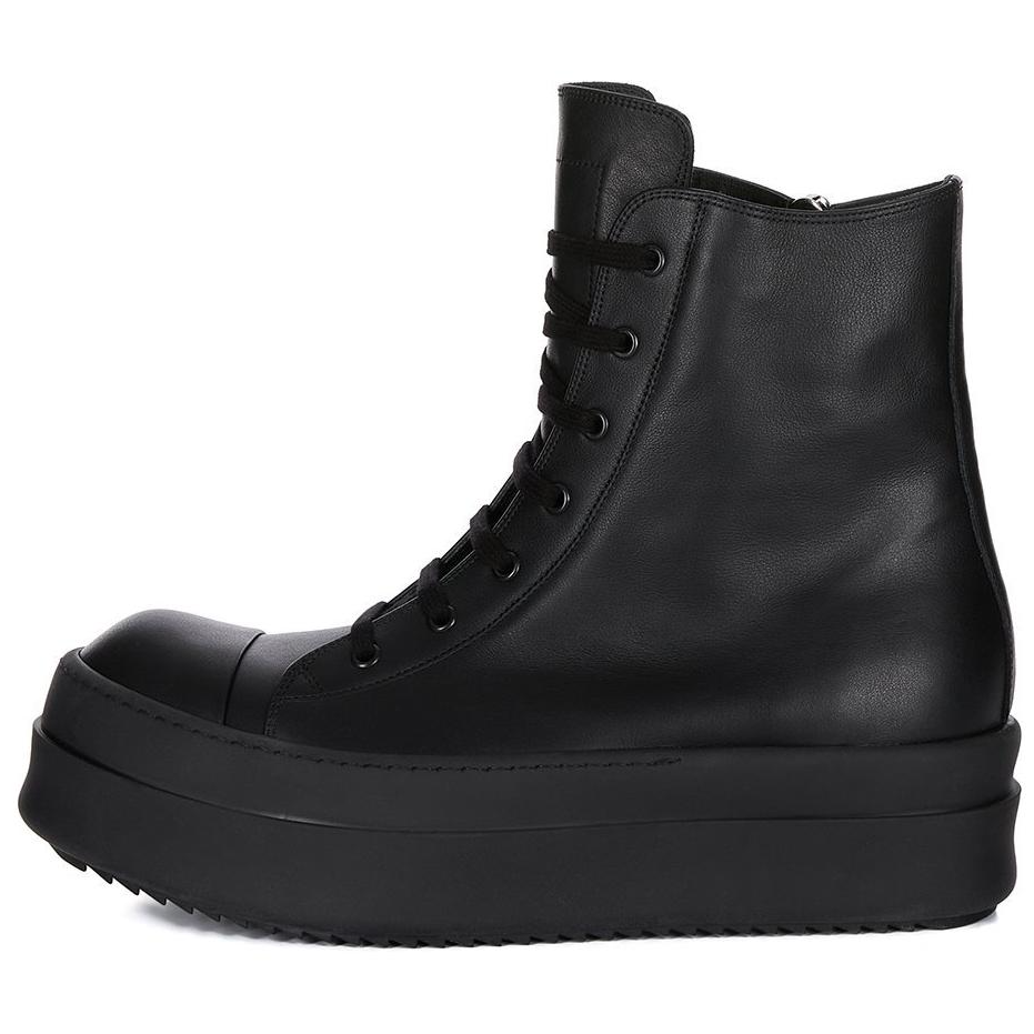 【代購】RICK OWENS/RO High-Top Skateboard Shoes Women's Black