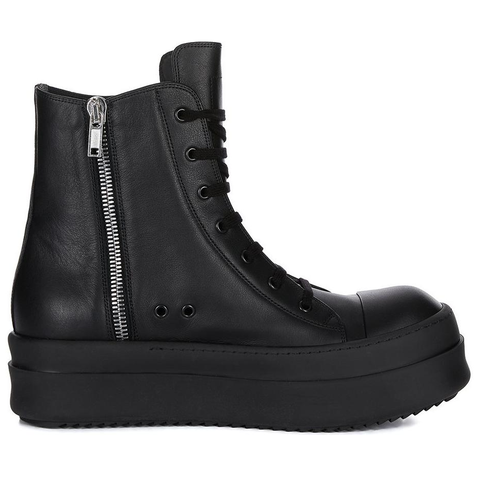 【代購】RICK OWENS/RO High-Top Skateboard Shoes Women's Black